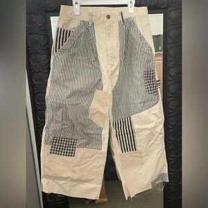 BDG patched pants. i love them but i hate how short they are on me, never worn